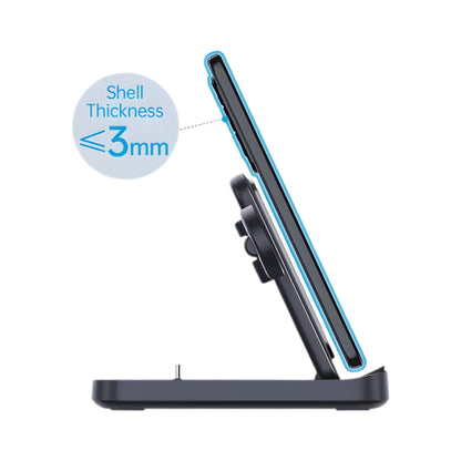 Foldable 3-in-1 Wireless Dock