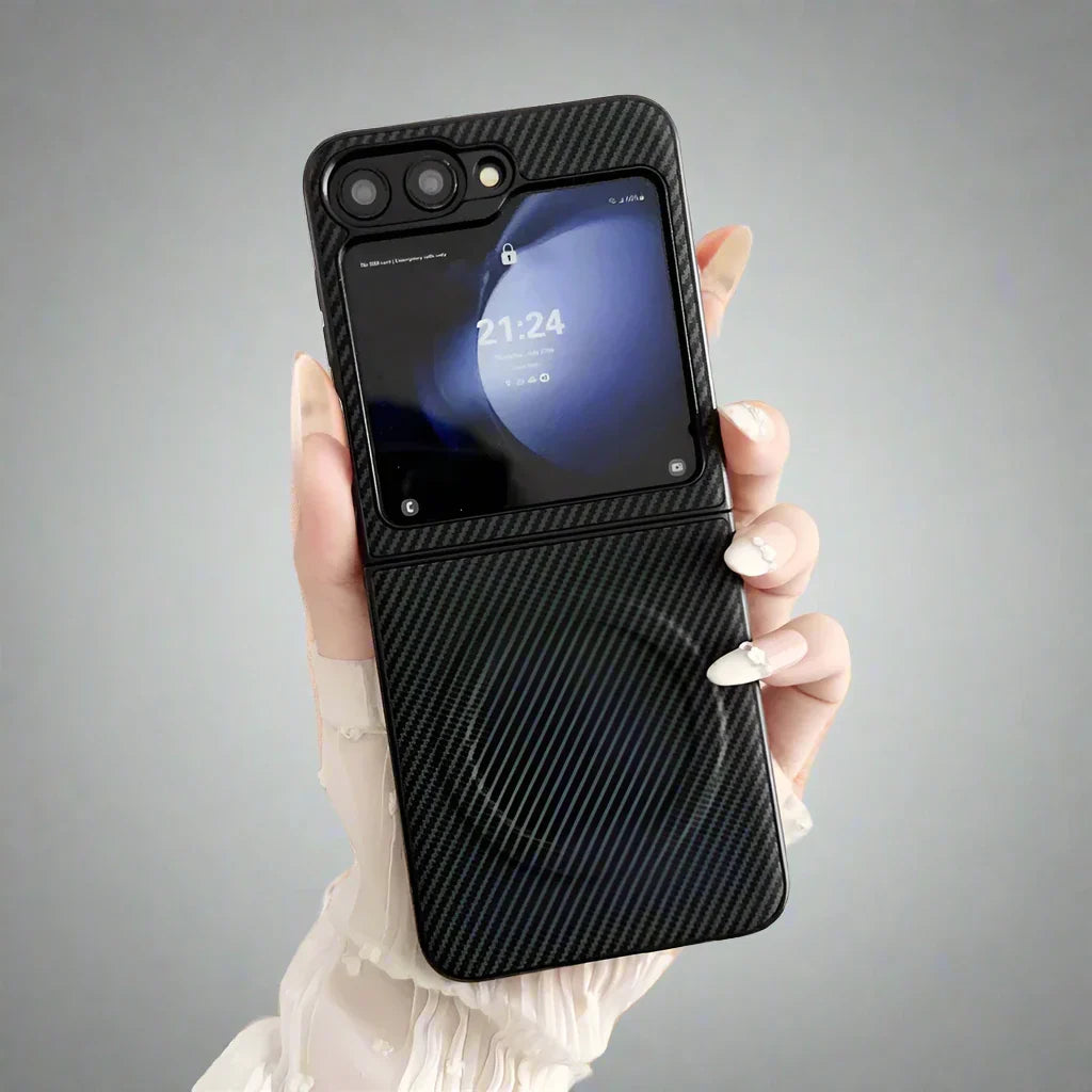 Samsung Z Flip Carbon Fiber Case