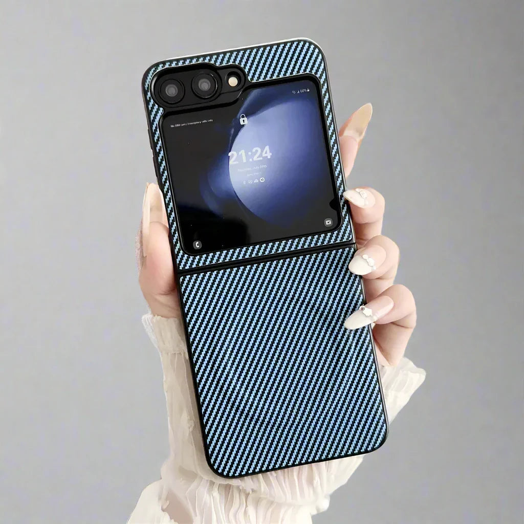 Samsung Z Flip Carbon Fiber Case