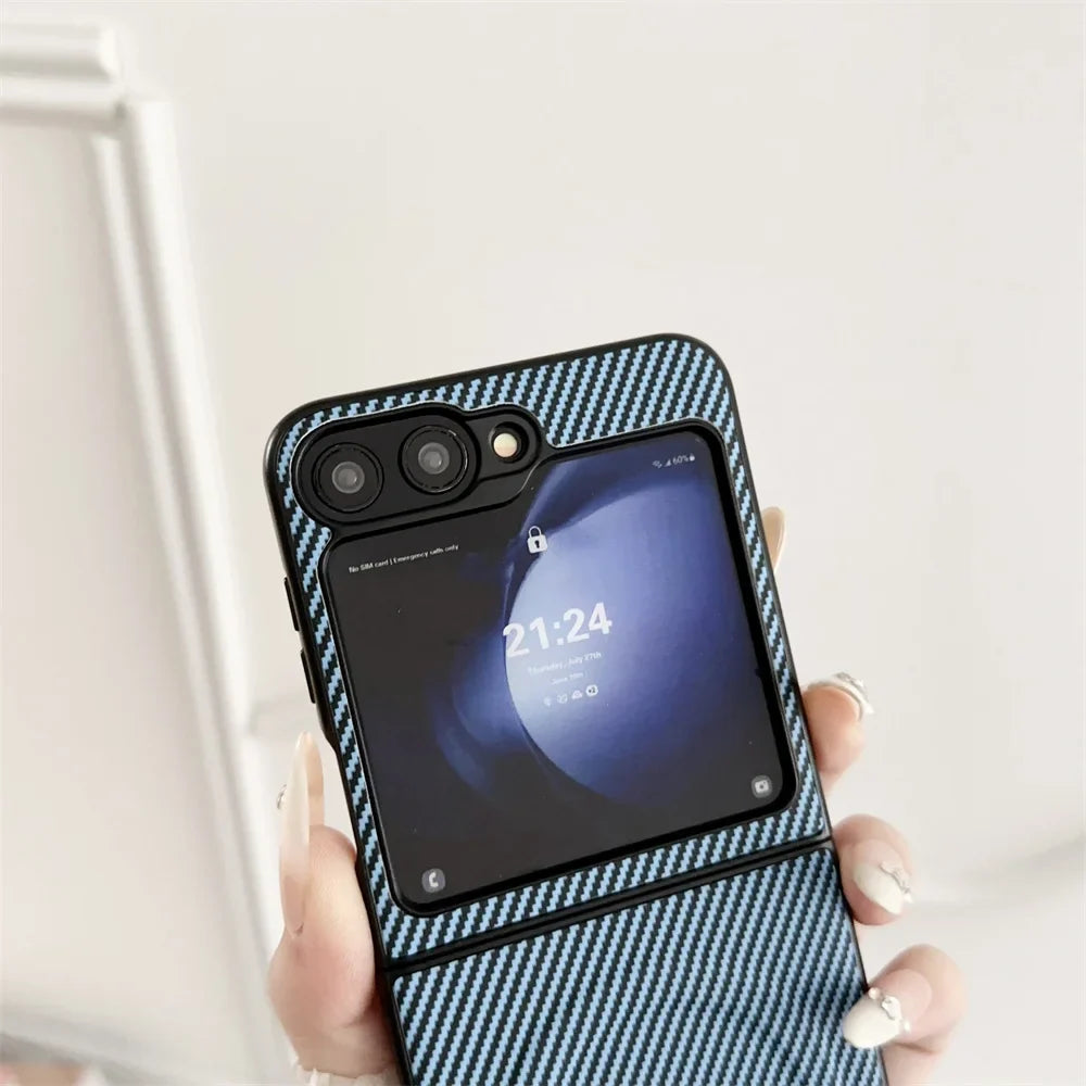 Samsung Z Flip Carbon Fiber Case