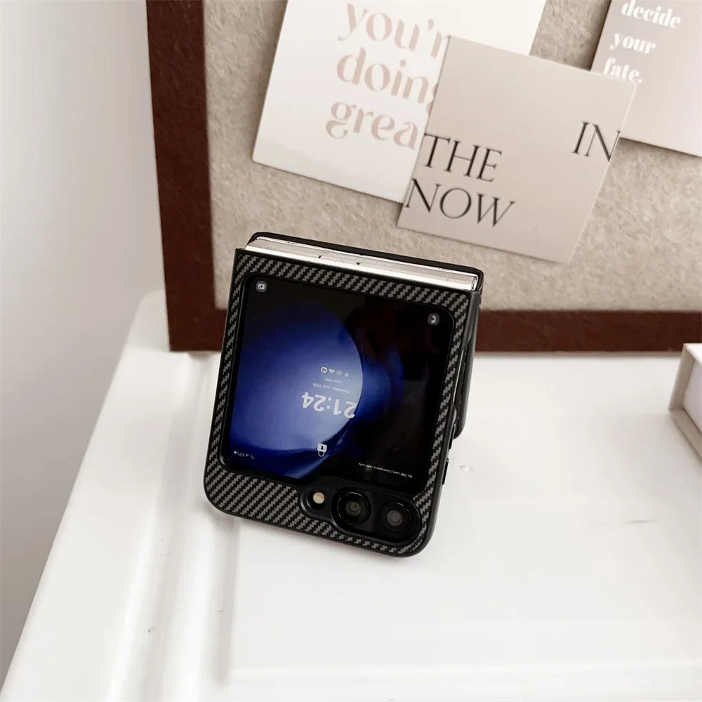Samsung Z Flip Carbon Fiber Case