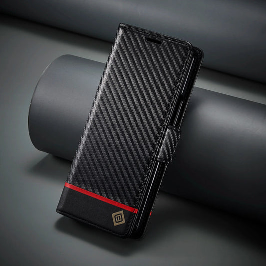 Samsung Z Fold Carbon Fiber Wallet Case