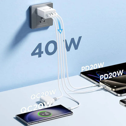 40W PD Fast Wall Charger