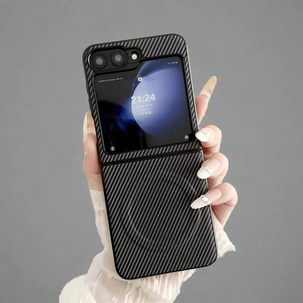 Samsung Z Flip Carbon Fiber Case