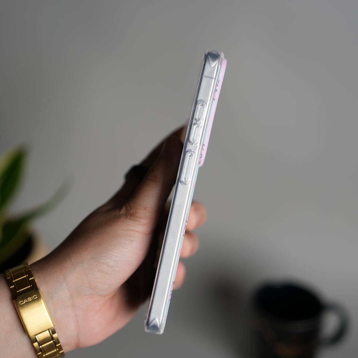 Galaxy S26 Ultra frosted Cream Small Bow Design Case